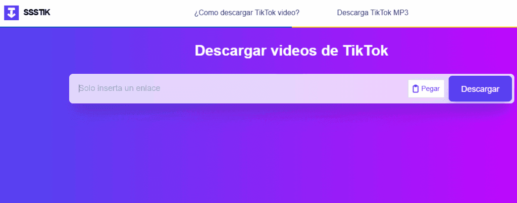 Descargar tiktoks