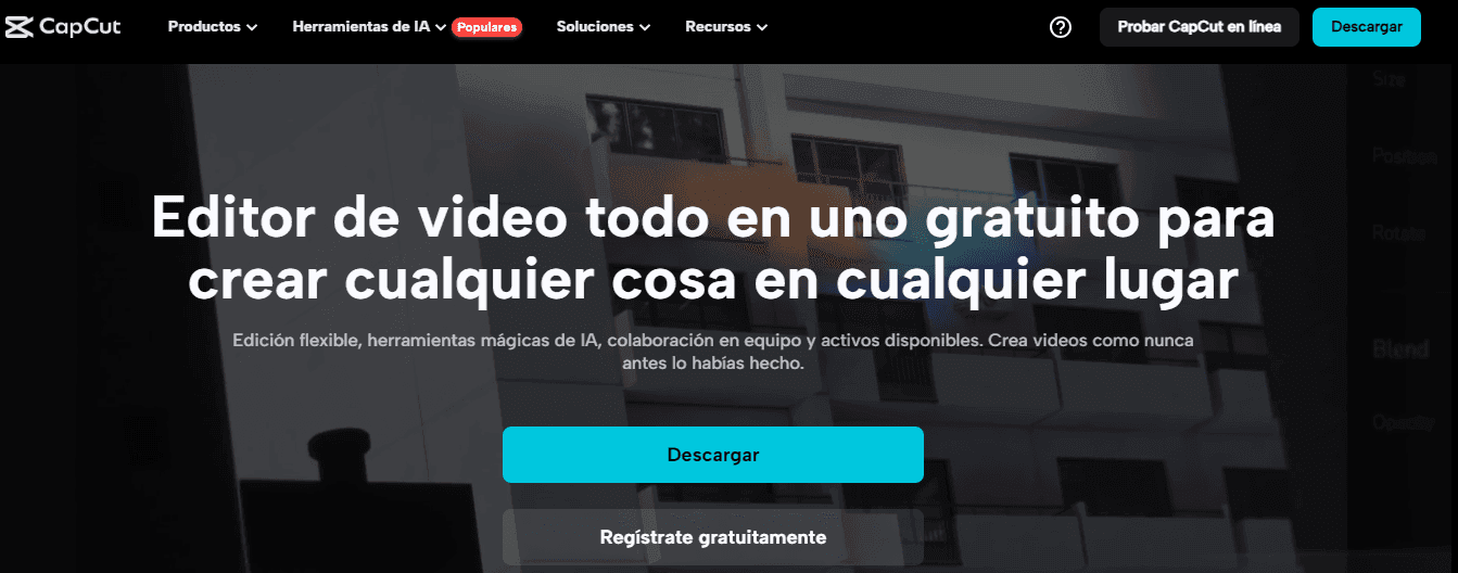 aplicaciones de diseño-capcut