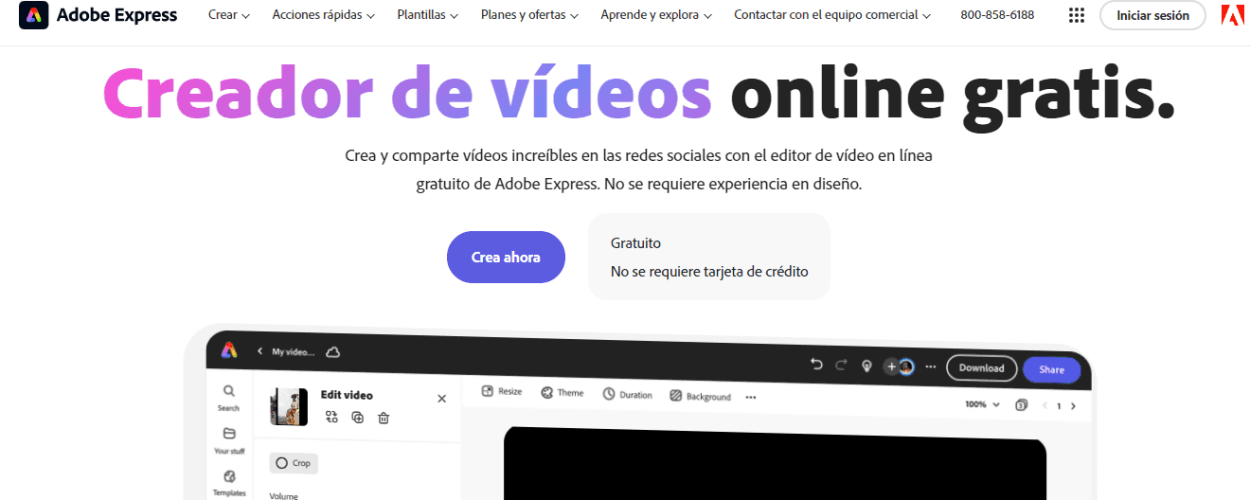 aplicaciones de diseño-Adobe Express
