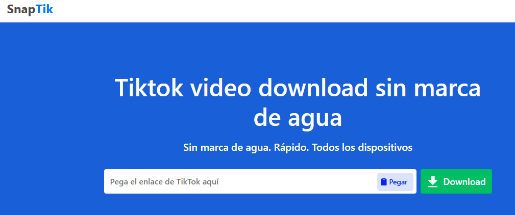 descargar tiktoks sin marca de agua gratis