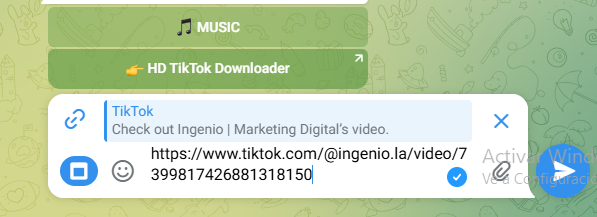 Cómo descargar videos de Tiktok sin marca de agua 14 bots de telegram para descargar tiktoks
