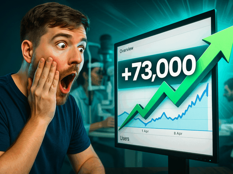 +73,000 visitas en menos de un año y liderazgo SEO en oftalmología