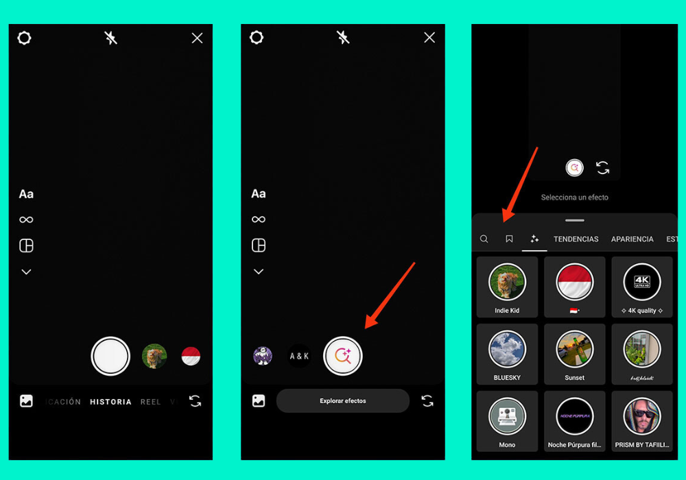 Portadas de Artículos como crear un filtro de instagram